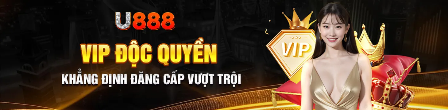 Banner vip độc quyền U888